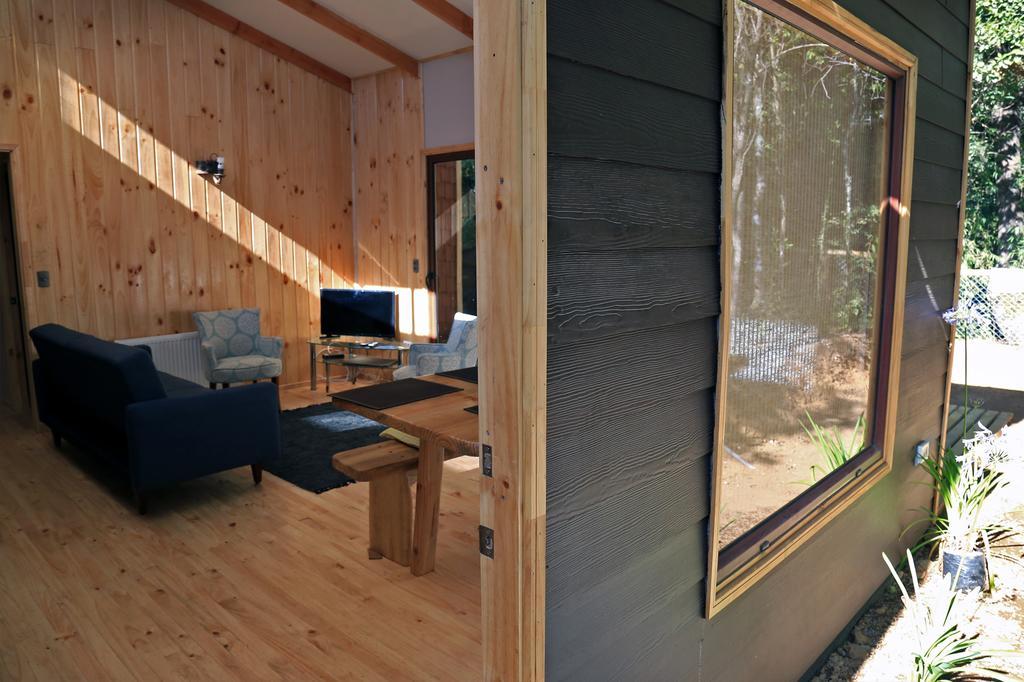 מלון ויאריקה Cabanas Bosques De Loncotraro מראה חיצוני תמונה
