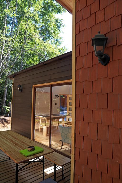 מלון ויאריקה Cabanas Bosques De Loncotraro מראה חיצוני תמונה