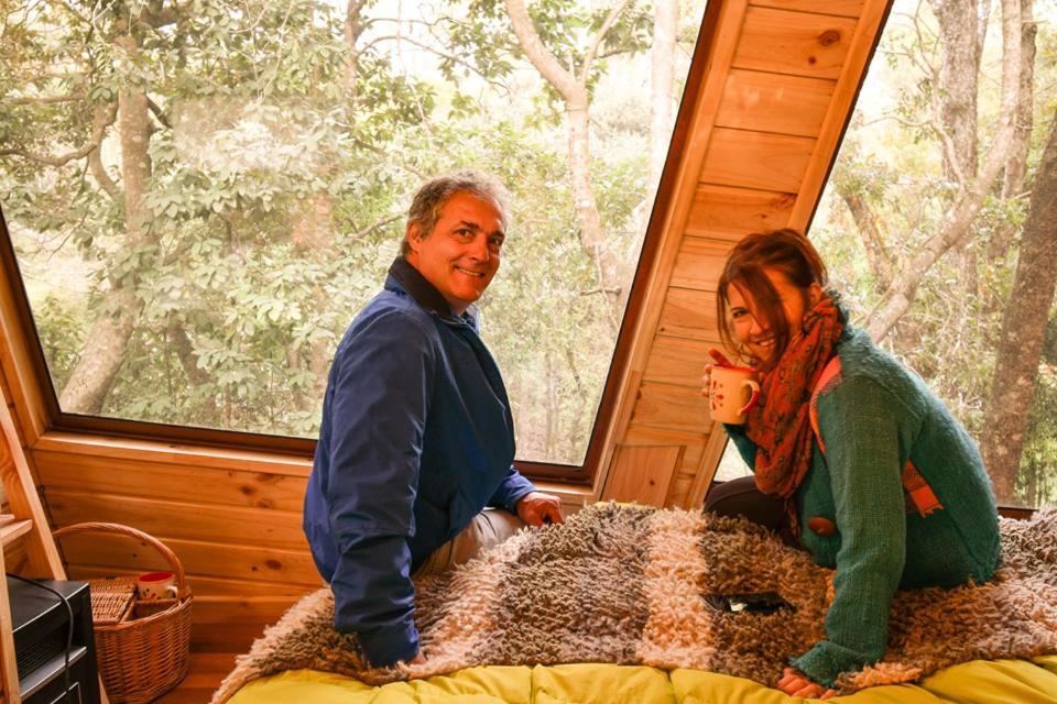 מלון ויאריקה Cabanas Bosques De Loncotraro מראה חיצוני תמונה